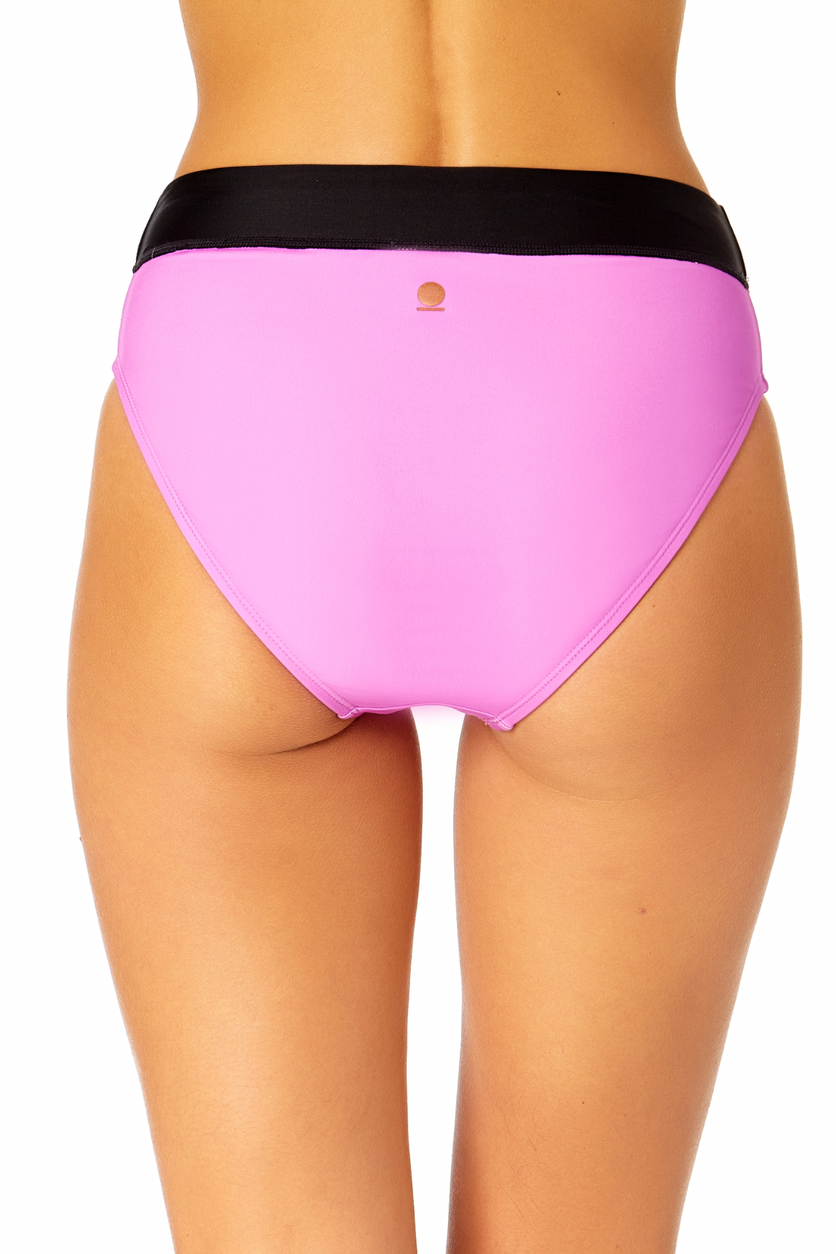 Women's Colorblock High Waist Swim Bottom