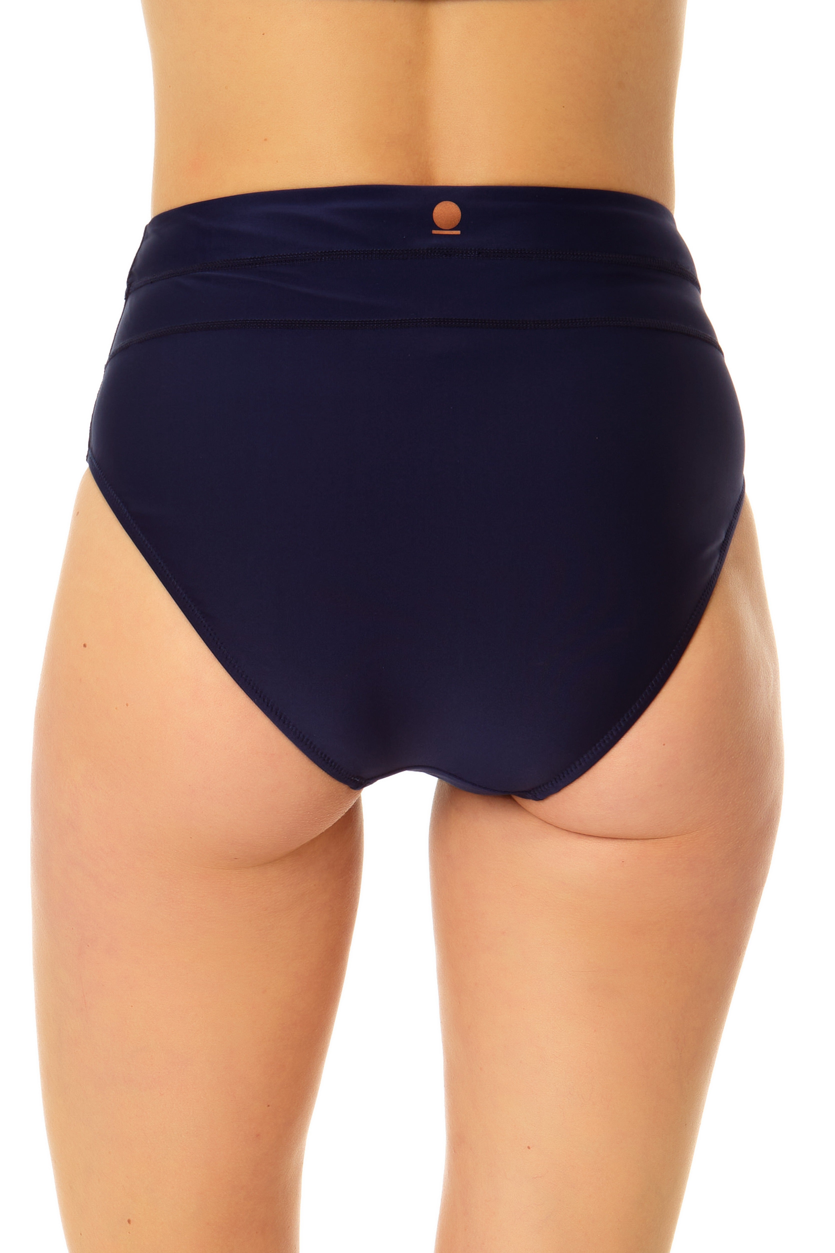 Women's Ultra High Waisted Bikini Bottom Tummy Control Swimwear UPF50+  Swimsuit Brief